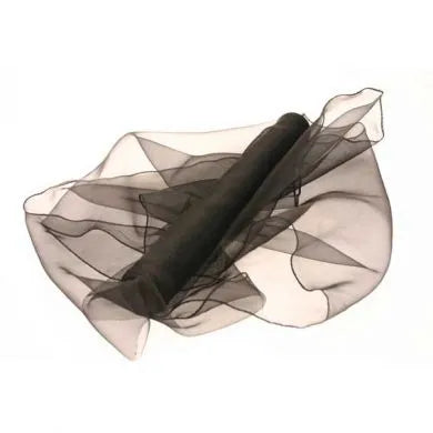 Black Organza Roll 48cm x 10metres