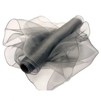 Silver Organza Roll 48cm x 10metres