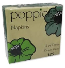 Load image into Gallery viewer, 40cm 2-ply Forest Green Dinner Napkins (Pack of 125)
