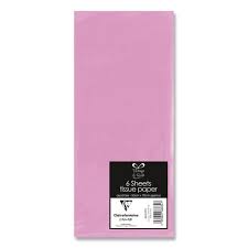 Light Pink Tissue Paper 48cm x 75cm (Pack of 6 sheets)