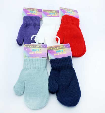 12 pairs x Mittens Kids (Assorted Colours)
