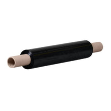 Load image into Gallery viewer, 1 roll x BLACK Pallet Shrink Wrap 400mm x 250mtrs Extended Core 23micron
