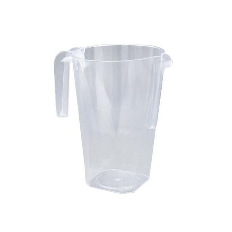 Reusable Plastic Clear Jug 1.2litres