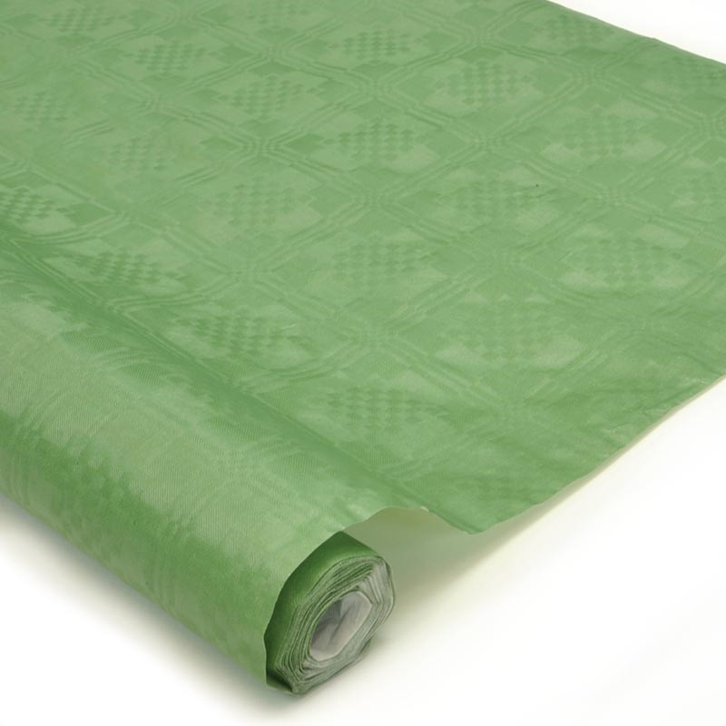 25mtrs Dark Green Disposable Paper Banqueting Roll