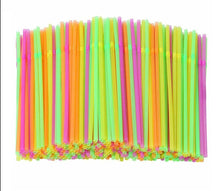 Load image into Gallery viewer, 6mm Neon Flexi Reusable Straws (Box of 250)

