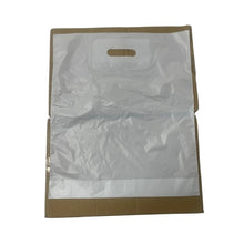 Load image into Gallery viewer, 15x18&quot; Medium White Patch Handle Carrier Bags (Scorpion)
