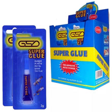 Load image into Gallery viewer, Super Glue Carded 3g tube (Box of 24 cards)
