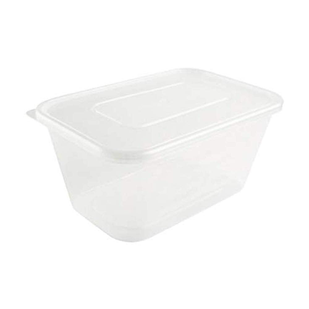 1000ml HEAVY DUTY Plastic Containers (Pack of 50pcs)