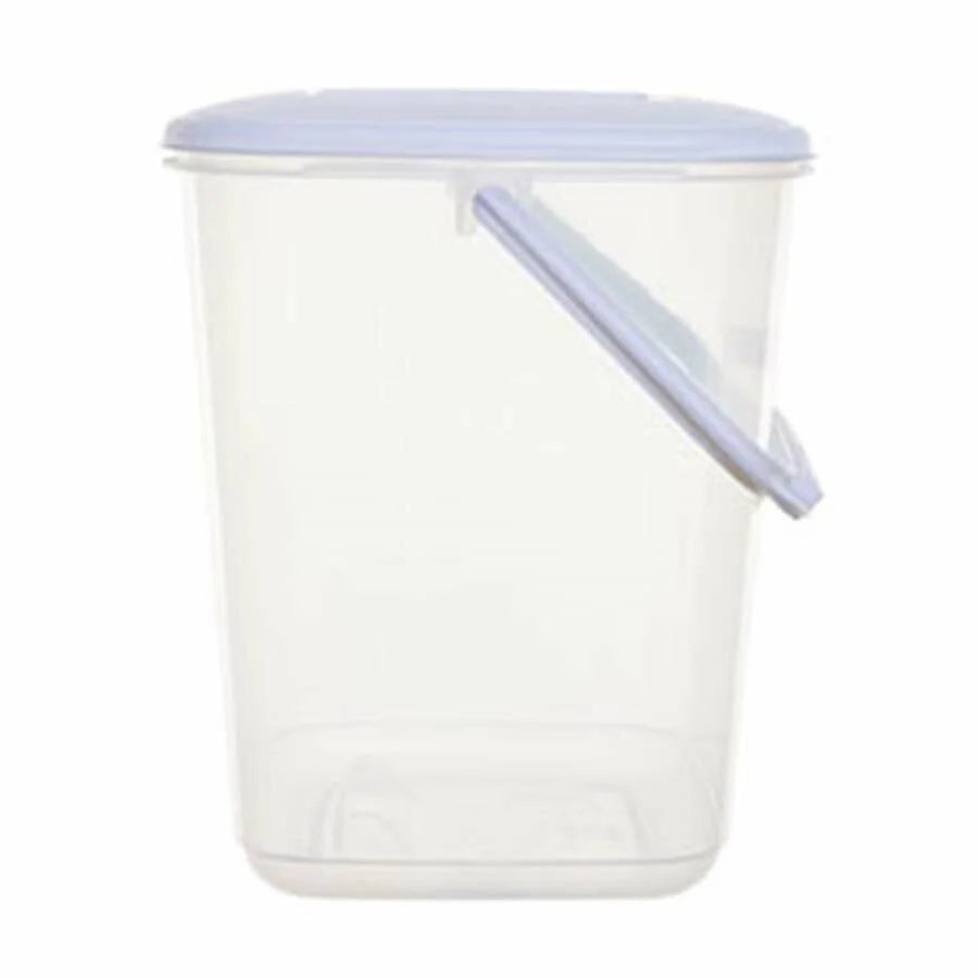 10 Litre Food Storage Canister with White Lid and Handle