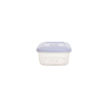 Load image into Gallery viewer, 1 Litre Square Food Storage Box with White Lid
