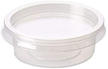 Load image into Gallery viewer, 2oz Round &quot;Economy Value&quot; Reusable Plastic Containers (Pack of 100pcs)
