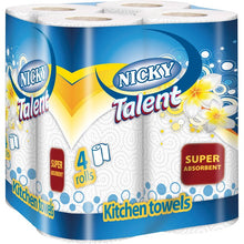 Load image into Gallery viewer, Nicky Talent Kitchen Rolls (Pack of 24)
