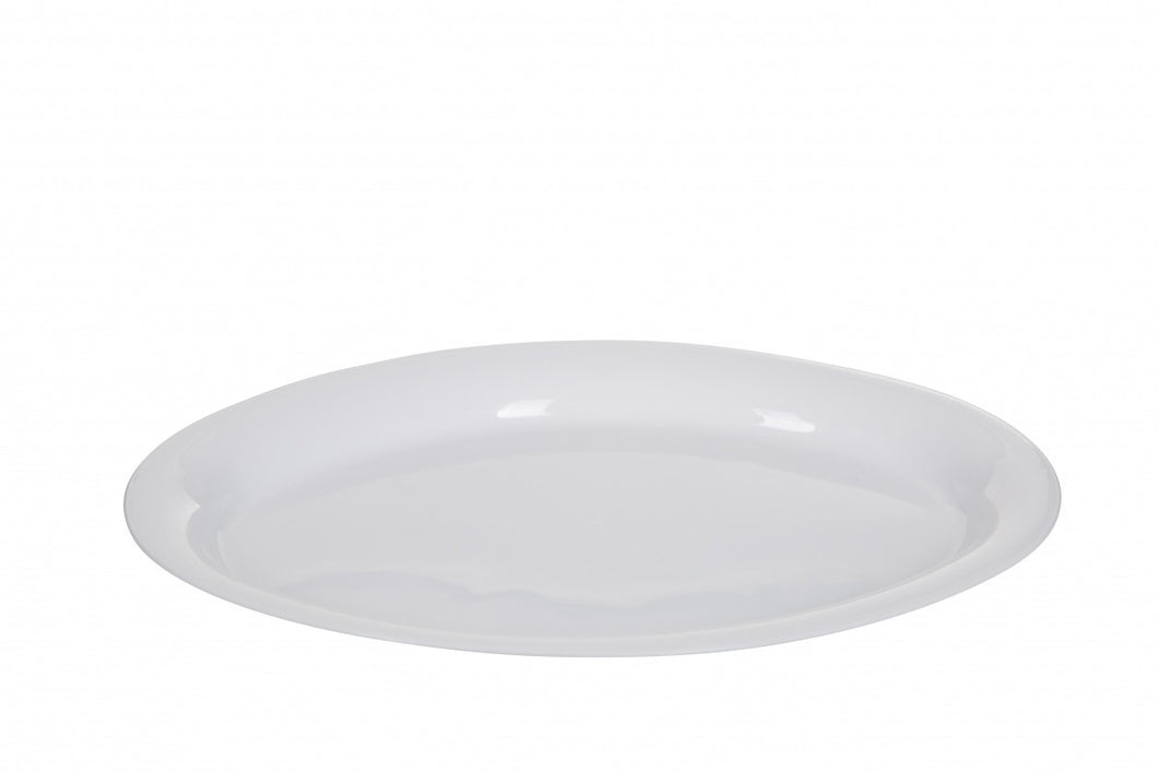 42cm White Oval Platter
