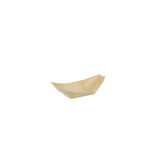 Load image into Gallery viewer, Disposable Serving Pieces Wood Boat 16.5x8.5cm (Pack 50)
