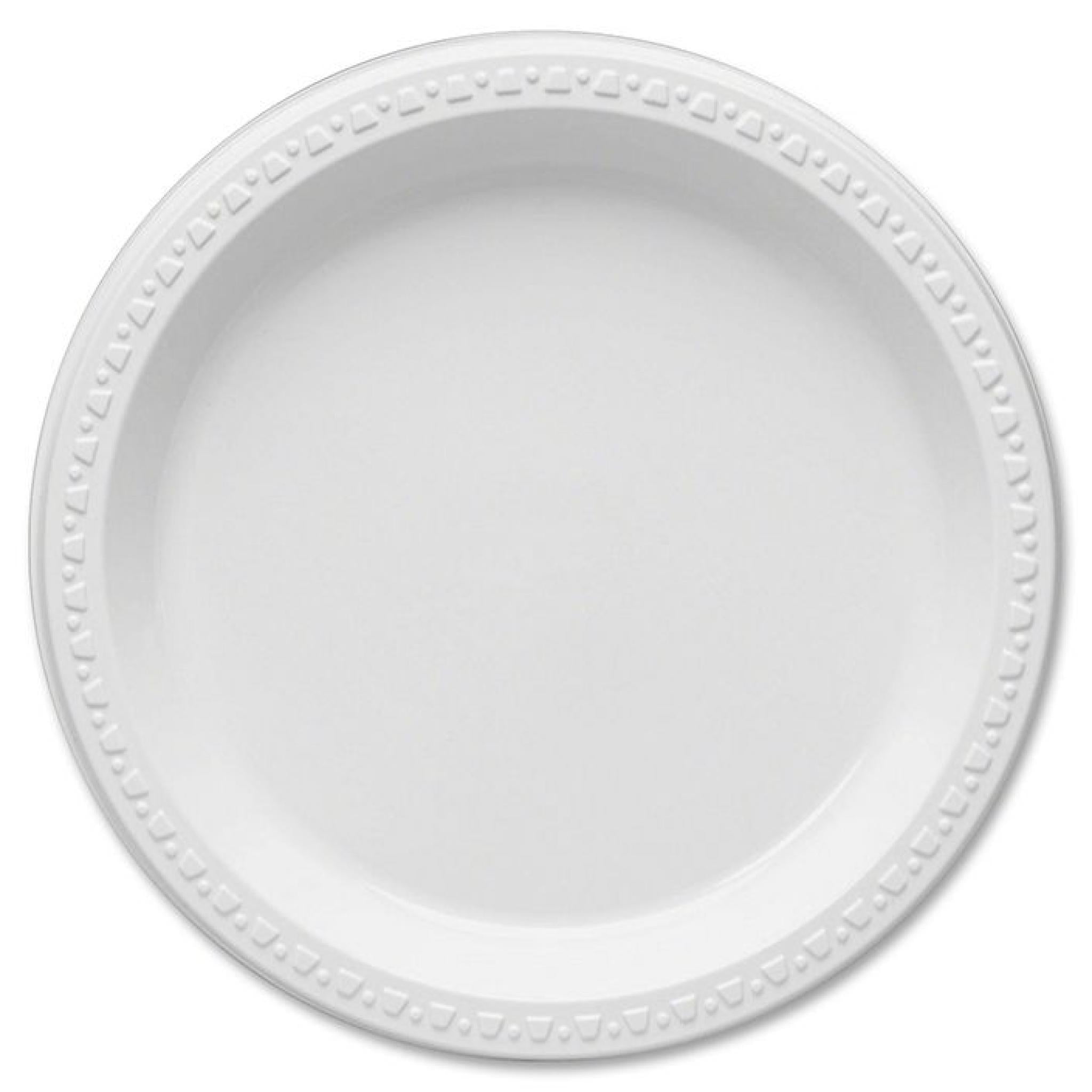 Plastic white dinner plates hotsell