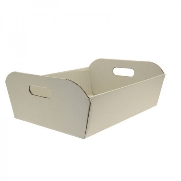 Large Cream Hamper Box 44cm x 36.5cm x 16cm