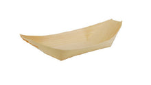 Load image into Gallery viewer, Disposable Serving Pieces Wood Boat 19x10cm (Pack 50)
