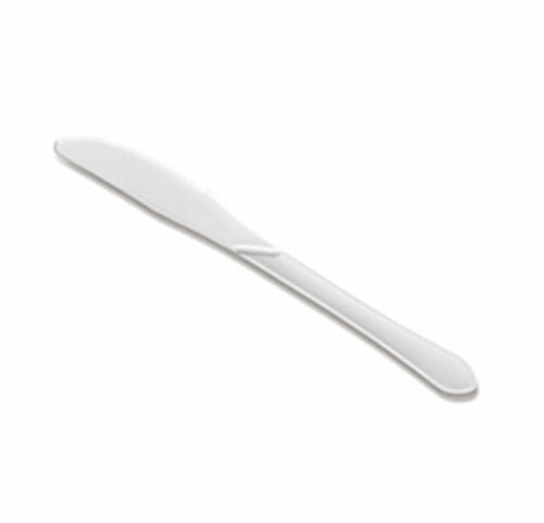 White Plastic Reusable Knives Heavy Duty (Pack of 50)