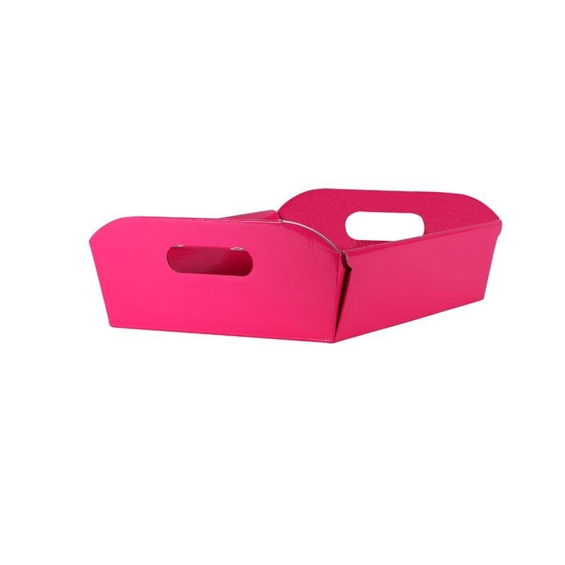 Small Hot Pink Hamper Box 34.5cm x 26cm x 10.5cm