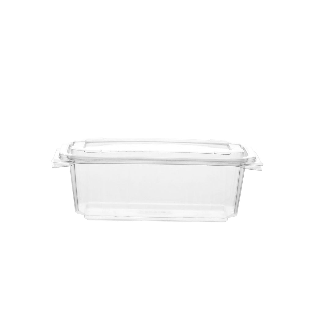 1000cc Reusable Plastic Hinged Deep Pastry Containers (Pack of 40pcs)