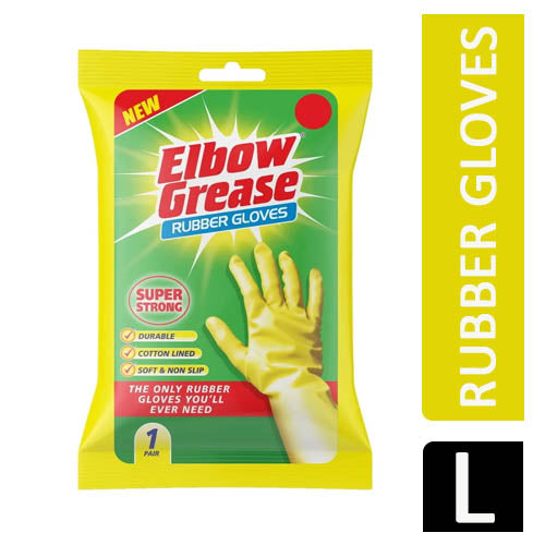 18 pairs x Large Yellow Household Gloves