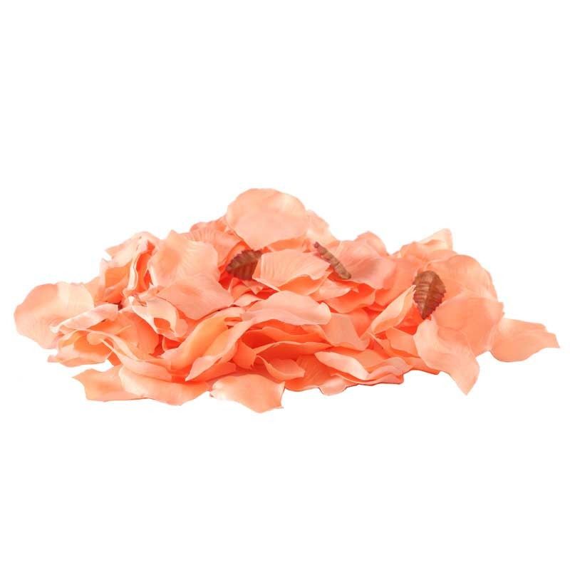 Peach Rose Petals (PVC Tub)