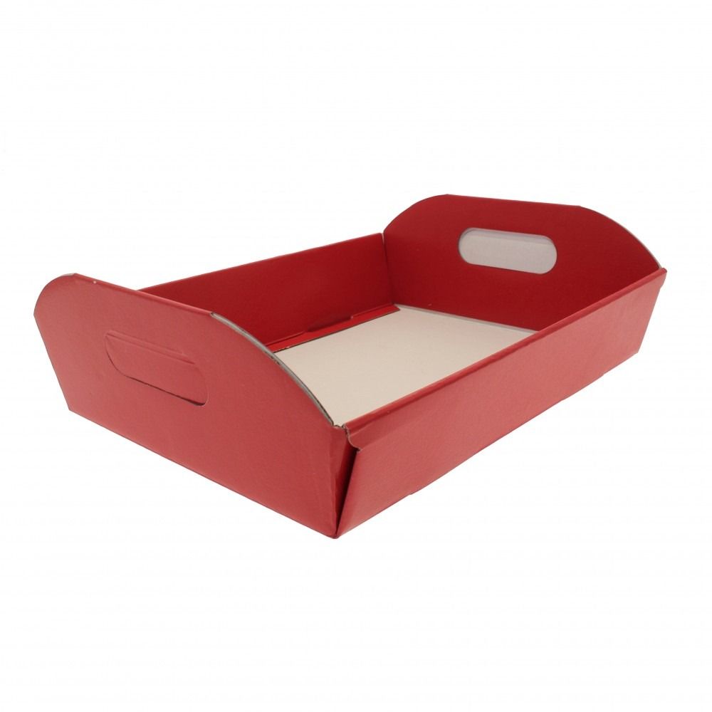 Medium Red Hamper Box 38.5cm x 29.5cm x 11.7cm