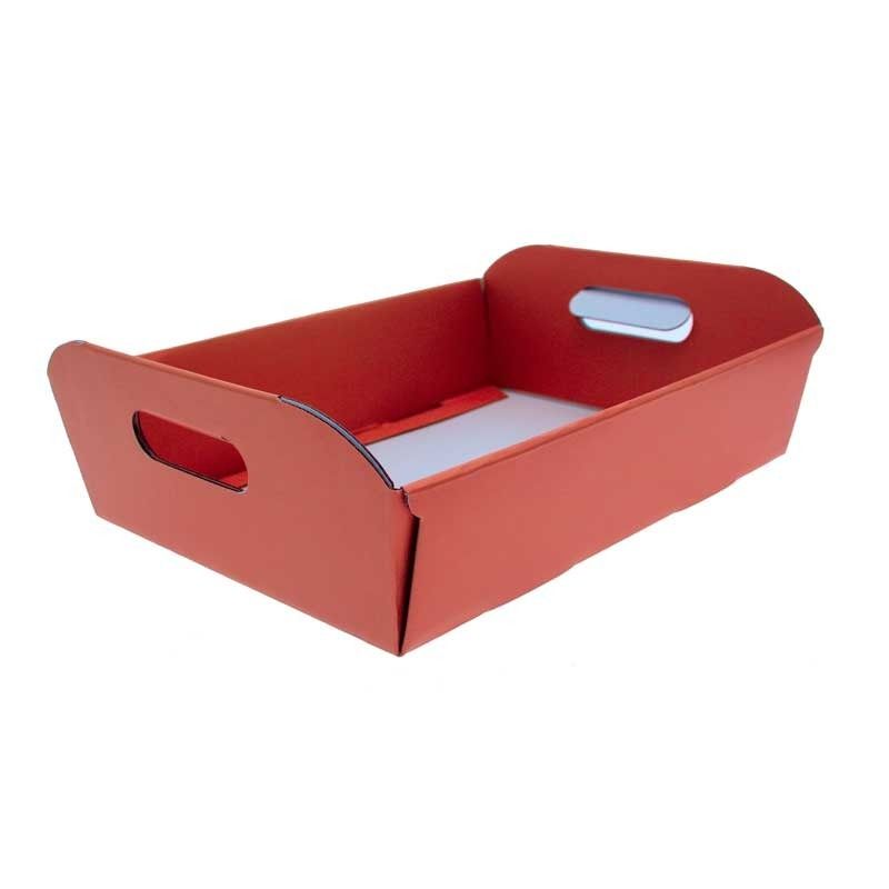 Small Red Hamper Box 34.5cm x 26cm x 10.5cm
