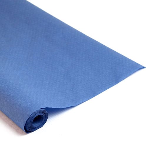 25mtrs Royal Blue Disposable Paper Banqueting Roll