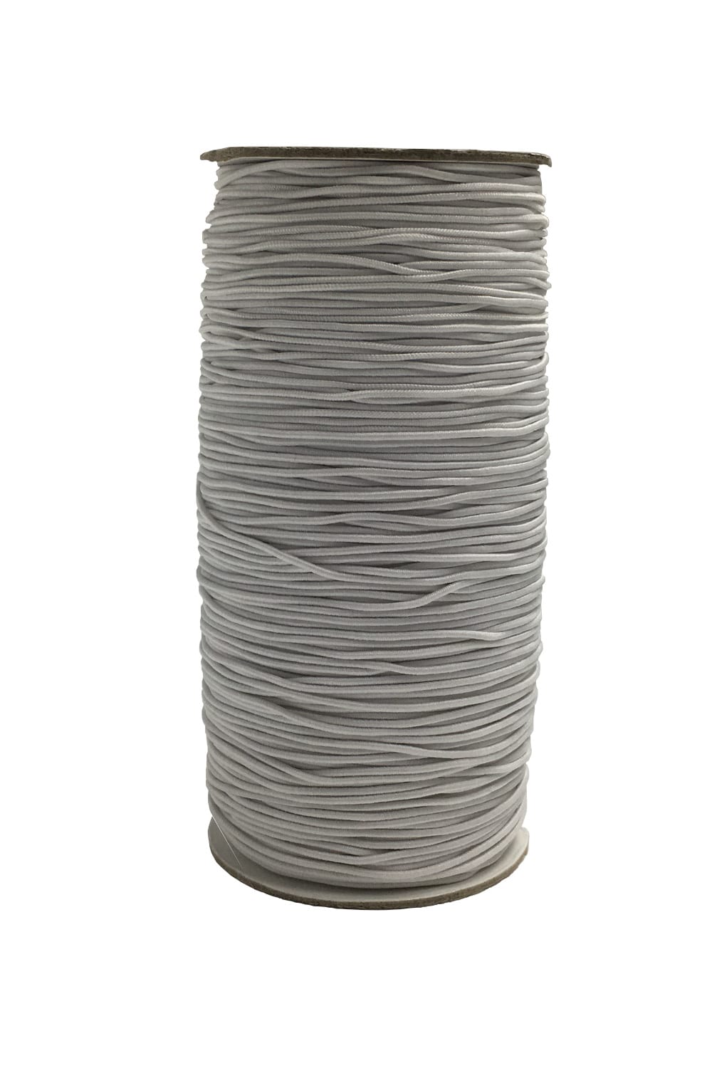 1 cord Round Hat Elastic White SC13 - 1.5mm x 200mtr roll