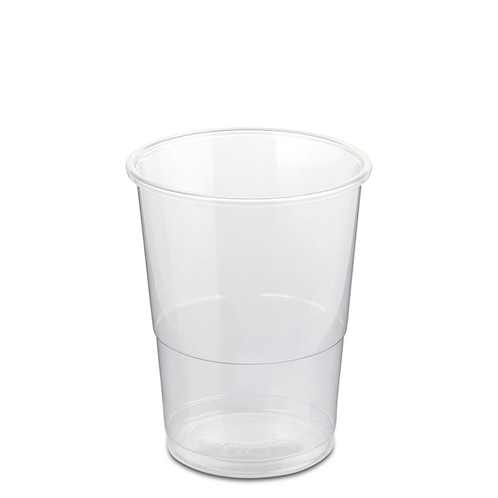 7oz/250cc Squat Clear Reusable Drinking Cups (Pack of 100)