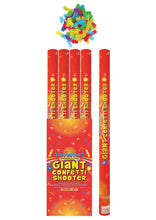 Load image into Gallery viewer, 36pcs x 80cm Multicolour Paper Confetti Cannon Shooters (1 carton)

