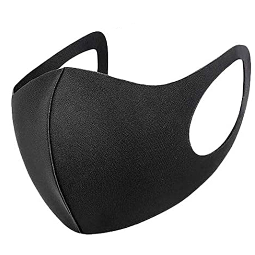 20 x Black Spandex Washable Face Masks