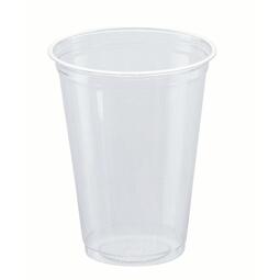 9oz/250ml to Brim Disposable Reusable Plastic Cups (Pack of 100)
