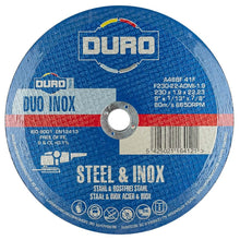 Load image into Gallery viewer, Steel &amp; Inox Standard Flat Metal Cutting Discs 230 x 1.9 x 22.23mm (Pack of 5)
