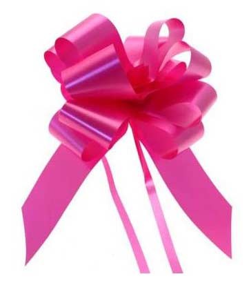 Cerise 50mm Pull Bows (Box of 20)