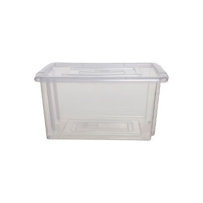 Small Clear Storage Box with Clear Lid