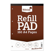 Load image into Gallery viewer, A4 Refill Pad 160 Pages Ruled Feint A4RPF
