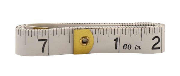 SS1 White Fibreglass Tailoring Tape Measures 150cm (Box of 12 pieces)