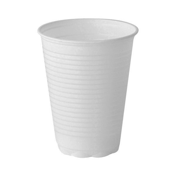 200ml White Reusable Vending Cups (Pack of 100)