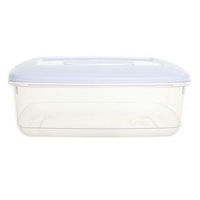 3 Litre Rectangular Food Storage Box with White Lid